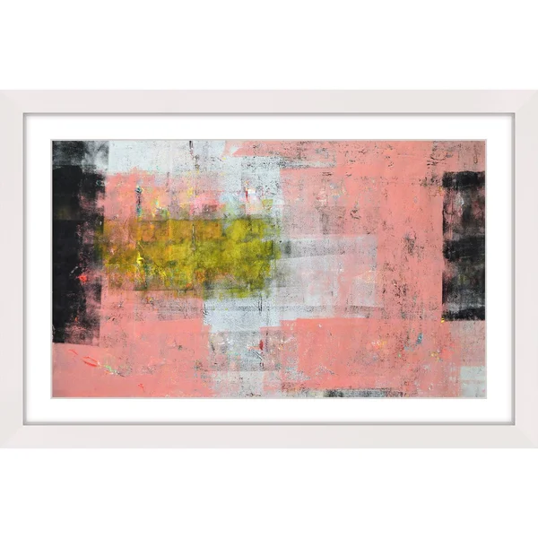 Marmont Hill Fragmented Thought Framed Painting Print - 16x22 H x 24x22 W x 1.5x22 D