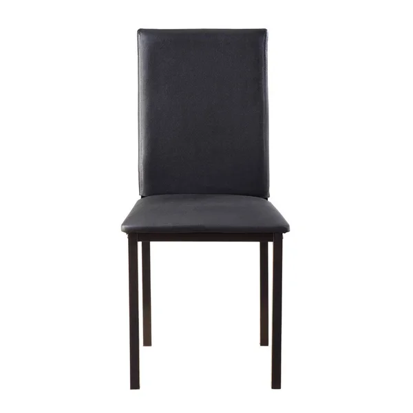 Lexiconhome Four Piece Dining Side Chair with Metal Legs Black