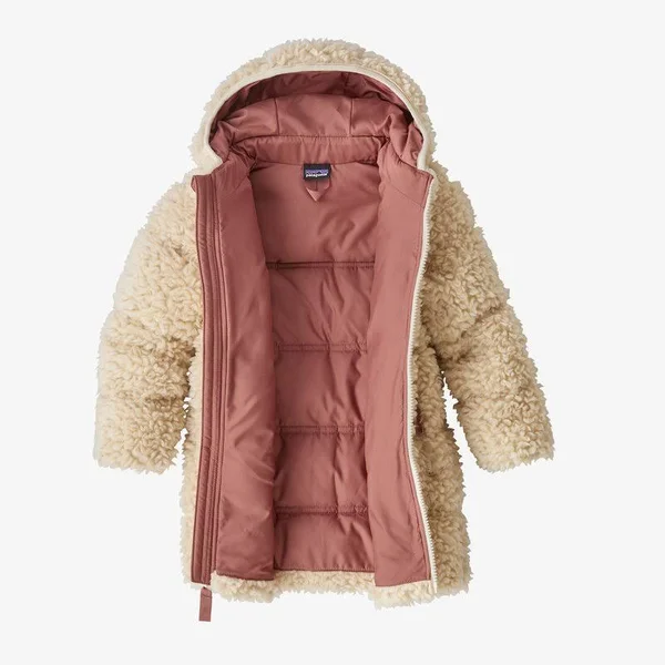 Patagonia Recycled Hi-Loft Parka - Baby 6M Furry Taupe