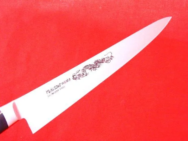 Misono Professional EU Sweden Steel - Sujihiki, w/Dragon Engraving 300 mm