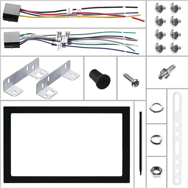 Planet Audio P9628b 6.2x22 Double-din In-dash Touchscreen DVD Receiver With Bluetooth