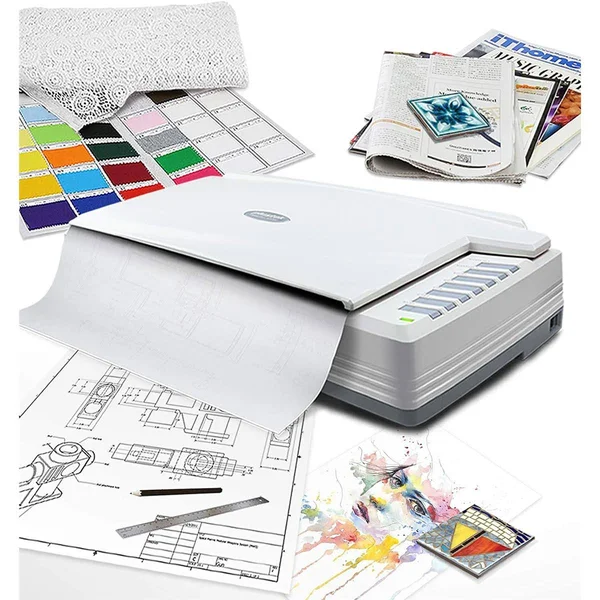 Plustek OpticPro A320E Flatbed Scanner