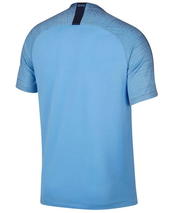 Nike 2018-19 Manchester City Home Stadium Jersey-Blue