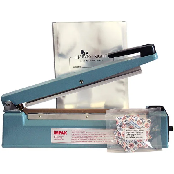 Harvest Right MYLARKIT Mylar Starter Kit - 100 Mylar Bag 100 Oxygen & Sealer