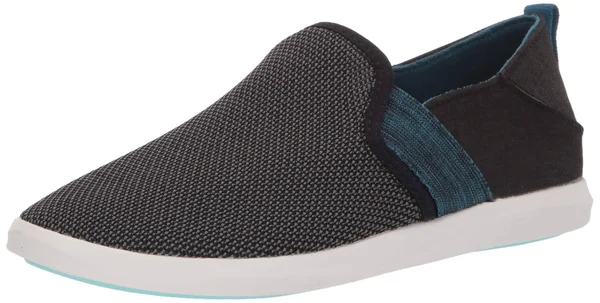 Olukai Hale&iwa Black/Teal, Women's, Size: 11