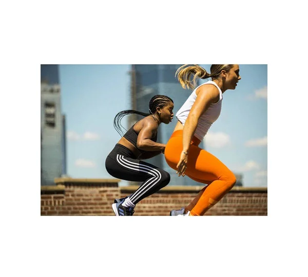 Adidas Women's Design 2 Move 3/4-Length Tights Black M