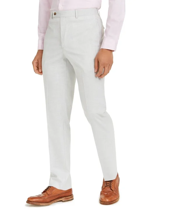 Lauren Ralph Lauren Men's Ultra Flex Stretch Dress Pants 38 x 34 Light Gray