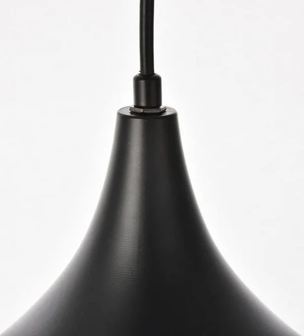 Circa 16.5x22 Black 1 Light Pendant LDPD2045