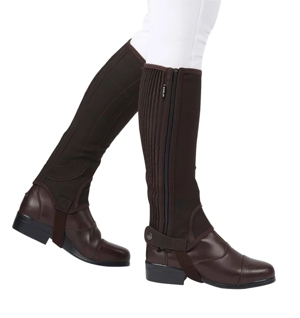 Dublin Easy-Care Half Chaps II - Brown