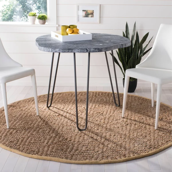 Safavieh Natural Fiber Natural 7& x 7& Square Rug