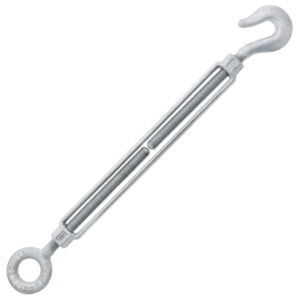 5/8 x 12 Chicago Hardware Hot Dip Galvanized Hook x Eye Turnbuckle