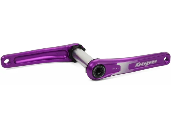 Hope Evo Spiderless Crankset 170mm 83mm Purple Cranksets