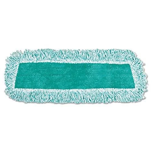 Rubbermaid Commercial RCP Q408 Gre Standard Microfiber Dust Mop with Fringe, Cut