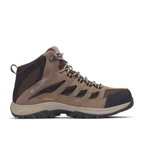 Columbia Men's Crestwood Mid Waterproof Boots - Size 8 - Brown