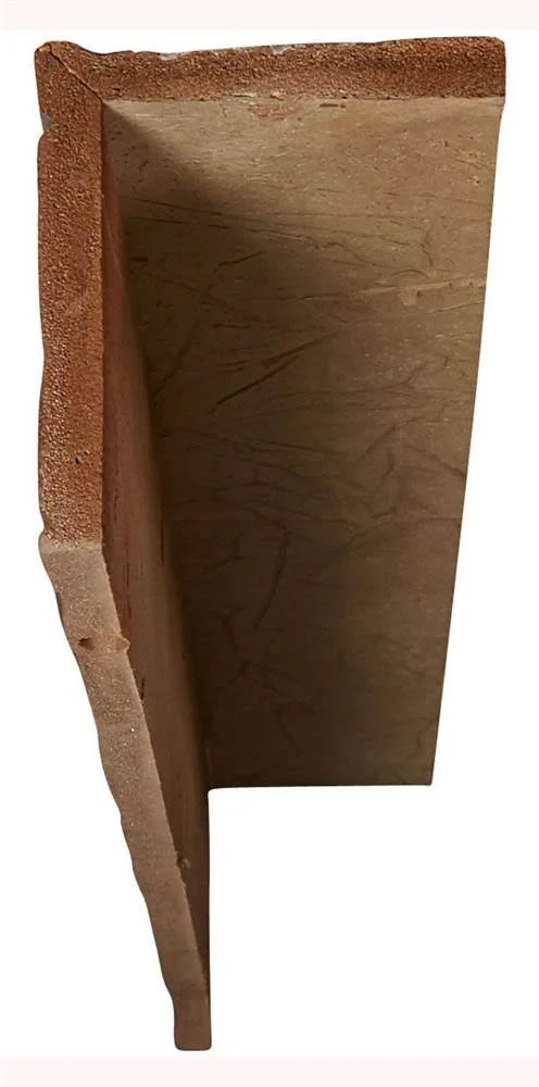 Ekena Millwork BMRW2C0060X060X120PE 6x22W x 6x22H x 10&L 2-Sided (L-beam) Riverwood Endurathane Faux Wood Ceiling Beam - Natural