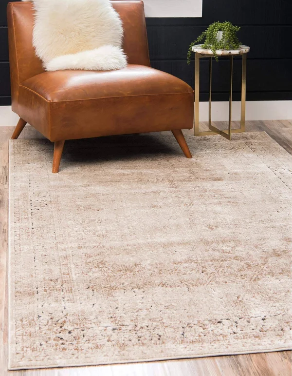 Traditional Chateau Jefferson Rug 8x10, Beige