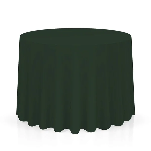 Lann&s Linens - 10 Premium 108 inch Round Tablecloths for Wedding - Banquet, Restaurant - Polyester Fabric Table Cloths - Hunte