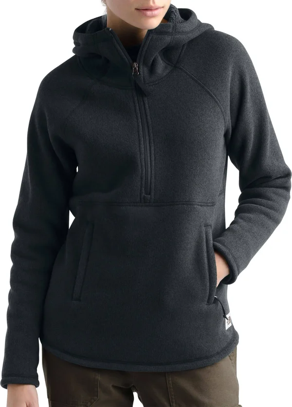 The North Face Crescent Hooded Pullover - Women's L TNF Black Heather