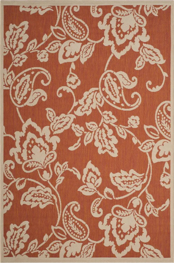 Safavieh Martha Stewart MSR4182-23121 5&3x22 x 7&7x22 Terracotta - Beige Area Rug