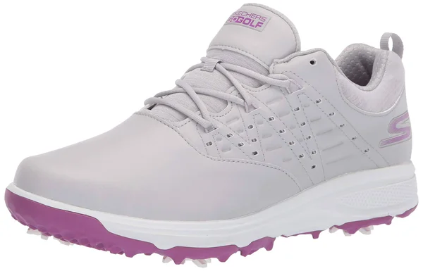 Skechers Women's Go Golf Pro v.2 Gray - Purple 11.0