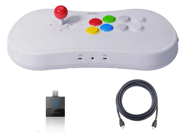 NEOGEO Arcade Stick Pro Controller Pack - HDMI and Gamelinq Controller (PS3, PS4, Switch Connectivity) Included