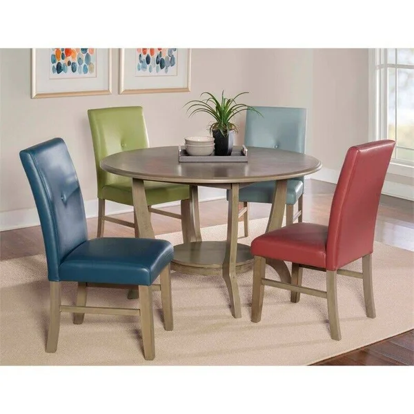 Powell Breena Side Chair Navy