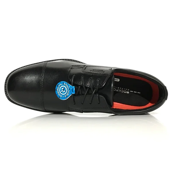 Rockport Men's Essential Details Waterproof Cap Toe - Size: 14 M, Black