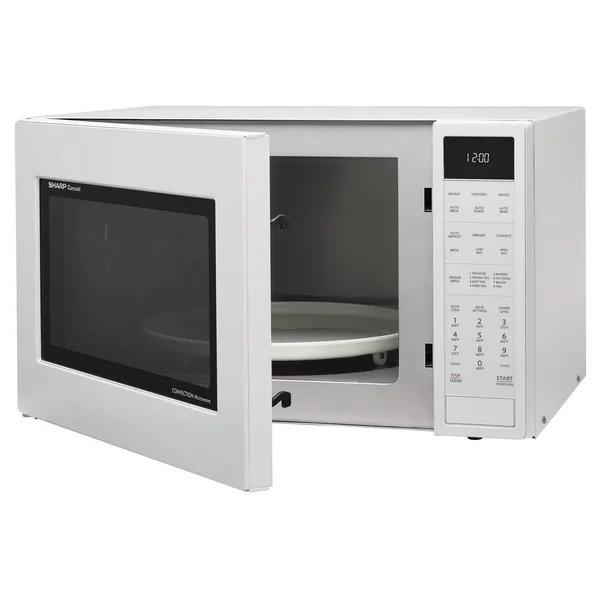 Sharp Carousel Countertop Convection + Microwave Oven 1.5 CU. FT. 900W with Matte White Finish