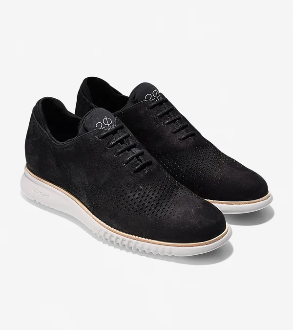 Cole Haan Men's 2.Zerogrand Laser Wingtip Oxford Lined
