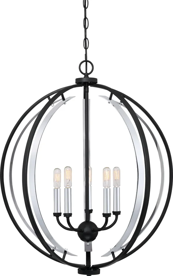 Quoizel CRT2824EK Concert Pendant Light - Earth Black
