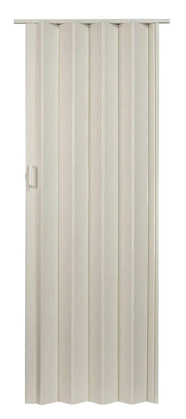 LTL Home Products OK3680WA Oakmont Interior Accordion Folding Door 36x22 x 80x22 White Ash