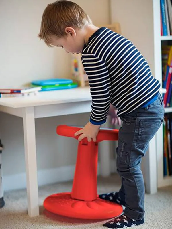 Studico Active Kids Chair - Wobble Chair Toddlers - Pre-Schoolers - Age Range 3-7y Grades K-1-2 - 14 inch High Flexible Seating C