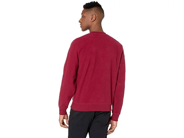 Champion Life Sherpa Crew Men's Clothing Sepia Red : XL