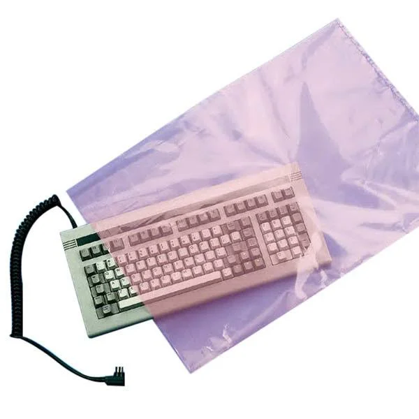 Anti-Static Bag 15x22 x 12x22 4 Mil Pink 500 Pack