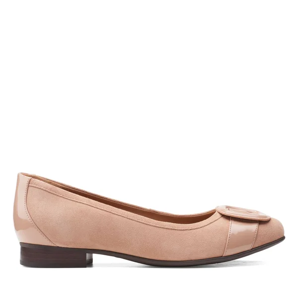Clarks Un Blush Cove Flat - Beige - 9 W