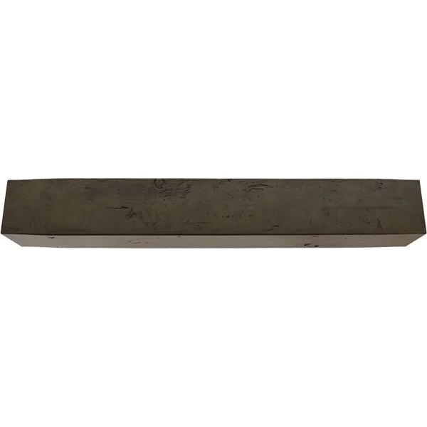 Ekena Millwork MANUKP04X04X72ZW 4x22H x 4x22D x 72x22W Knotty Pine Faux Wood Fireplace Mantel, Premium Walnut
