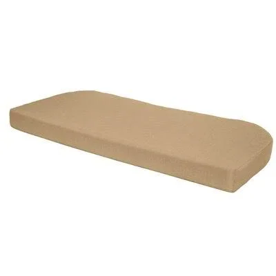 Winston Porter Indoor/Outdoor Bench Cushion Fabric: Canvas Cocoa