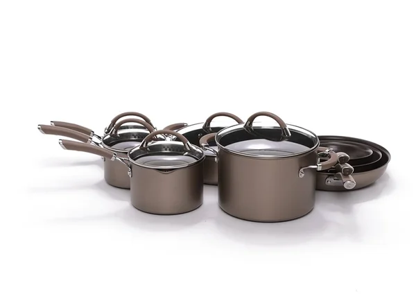 Circulon Premier Professional 13-Piece Hard-Anodized Cookware Set Stainless