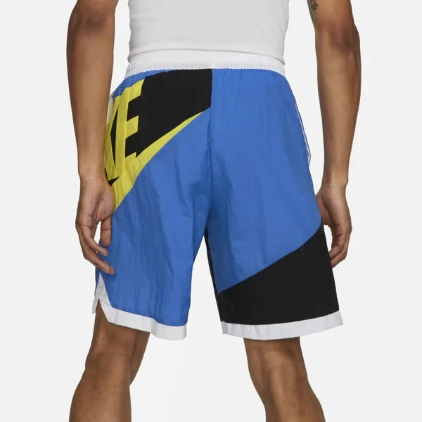 Nike Men's Dri-Fit Throwback Futura Basketball Shorts - Small, Blue
