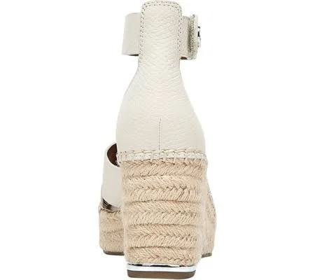 Franco Sarto Carma Espadrille Wedge Sandal, 8.5, Leather