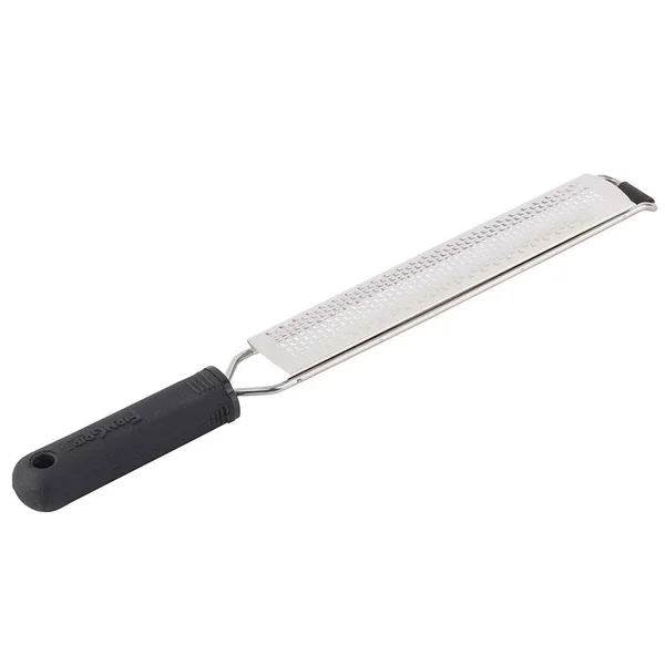 Tablecraft FirmGrip Manual Microplane Grater/Zester with Black Soft Grip Handle, 6 Packs