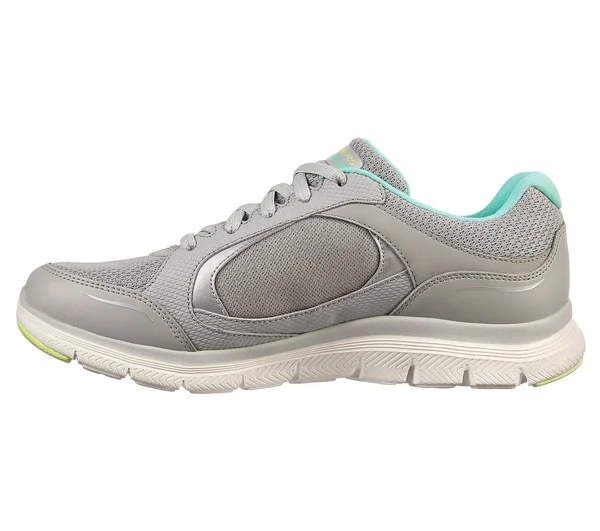 Skechers Flex Appeal 4.0 - True Clarity Gray, Multi - Size 5.5