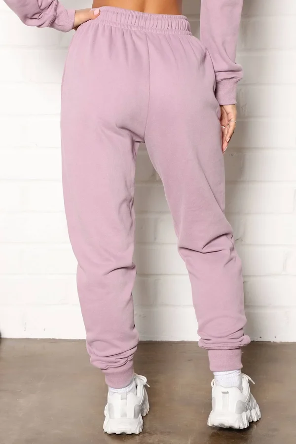 Womens Training Active Jogger in Orchid Size 1x by Fashion Nova