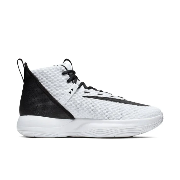 Nike Zoom Rize - Mens Basketball Shoes - White/Black - Size 11.5