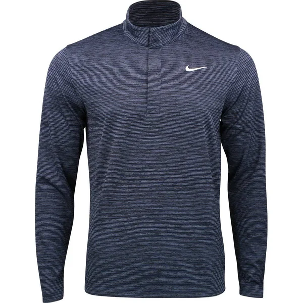Nike Dri-Fit Victory Heather Stripe Half-Zip Golf Pullovers