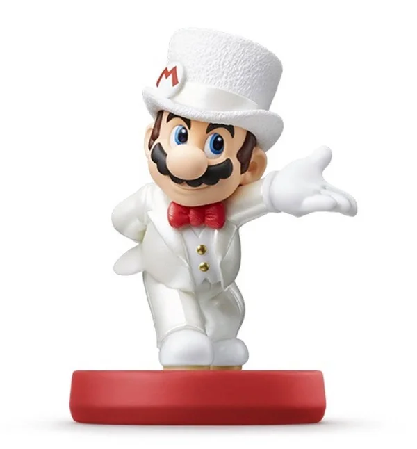 Nintendo Amiibo Triple Wedding Set Mario, Peach, Bowser Super Mario Series