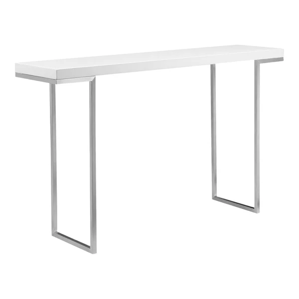 Moe&s Home Collection Repetir Console Table White Lacquer
