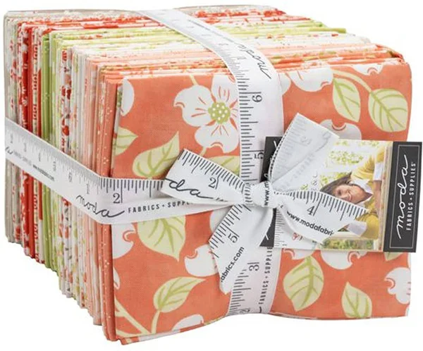 Moda Fabrics Strawberries & Rhubarb Fat Quarter Bundle, 18 x 22 inches
