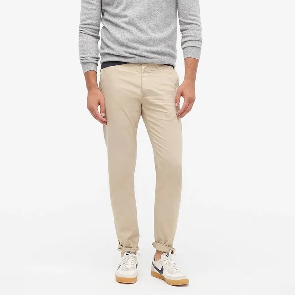 J.Crew Mens 484 Slim-Fit Lightweight Garment-Dyed Stretch Chino (Size 34x30)