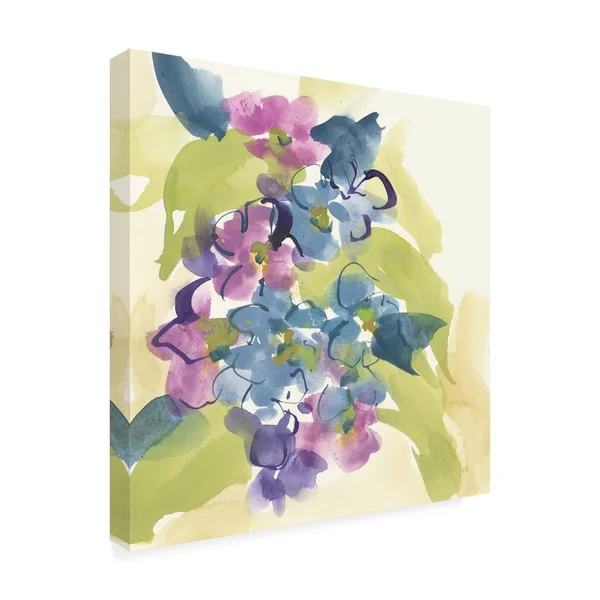 Trademark Fine Art 'Cool Spring Bouquet 2' Canvas Art by Chris Paschke, Size: 24 x 24